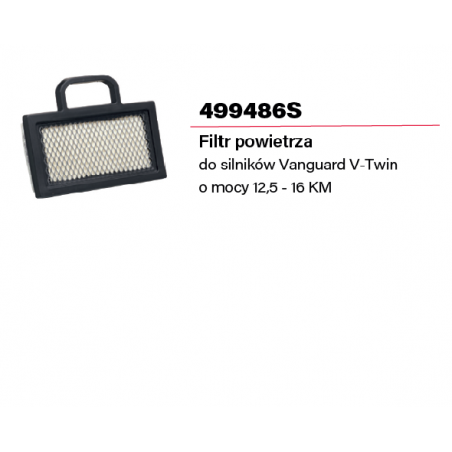 Filtr powietrza B&S nr499486s